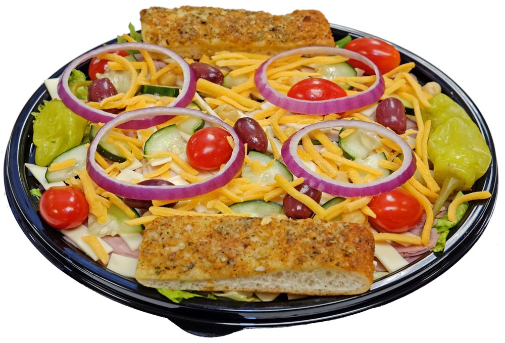 Julienne Salad with Breadsticks