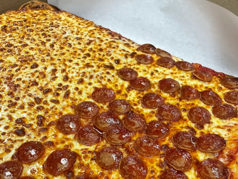 pepperoni and cheese pizza